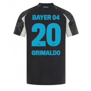 Billiga Bayer Leverkusen Alejandro Grimaldo #20 Tredjeställ 2024-25 Kortärmad